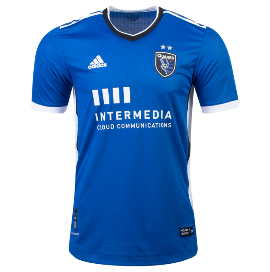 2021/22 San Jose Earthquakes Away Kit Soccer Jersey Player Version